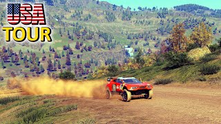 Dakar Desert Rally 🏁 NEW DLC  Yellowstone Rally Full  Prodrive Hunter T1   4K Full Graphics [upl. by Chaney896]