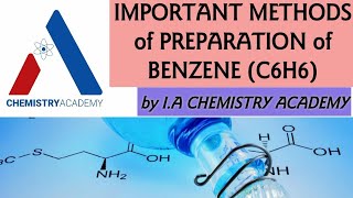 Methods of Preparation of Benzene Laboratory Preparation of Benzene WurtzFittig ReactionGrade 12 [upl. by Naeloj54]