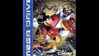 Stage Complete Game Over Continue  Mickey Mania SEGA Mega Drive [upl. by Alocin623]