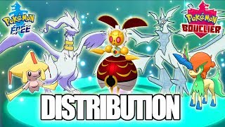 DISTRIBUTION TOUS LES LEGENDAIRES SHINY PAR ECHANGES  LVL 100 SUR POKEMON ÉPÉE ET BOUCLIER [upl. by Nicole]