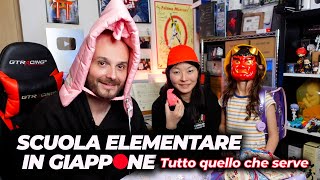 SCUOLA ELEMENTARE IN GIAPPONE TUTTO QUELLO CHE SERVE [upl. by Casilda]