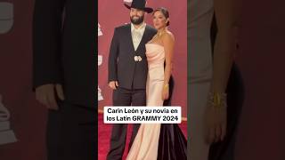 Carin Leon y su novia en latín Grammy carinleon shorts short mexico mexicano grammy [upl. by Roda]