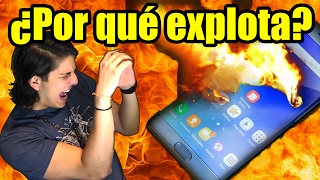 ¿POR QUÉ EXPLOTABA EL NOTE 7  EXPLICACIÓN [upl. by Dustie]