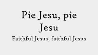 The Priests  Pie Jesu EnglishLatin Lyrics [upl. by Kata444]