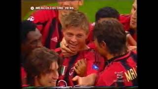 Promo Canale 5 Champions League 2004 2005 Semifinale Ritorno PSV Eindhoven vs Milan [upl. by Egroej]