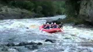 Menominee River whitewater rafting  Piers Gorge [upl. by Azeret]