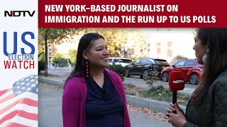 US Election  New YorkBased Journalist Speaks To NDTV On Immigration And The Run Up To US Polls [upl. by Shawnee846]