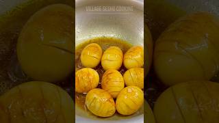 Amazing Roasted Garlic Egg Recipe  Guddu Kura shorts eggcurry eggrecipes [upl. by Reitrac]