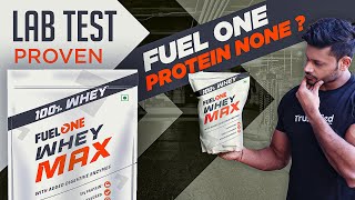 MUSCLEBLAZE FUEL ONE WHEY MAX LAB TEST REPORT  review protein gym bodybuilding [upl. by Eirallam789]