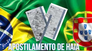 Como fazer o apostilamento de Haia tudo sobre [upl. by Anitnoc432]