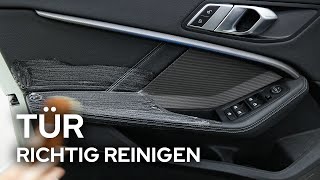 Wie reinige amp pflege ich die Tür  Türverkleidung im Auto Innenraum richtig [upl. by Sikes329]