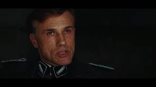 Inglorious Basterds 2009 You are sheltering enemies of the state are you not Scene HD [upl. by Aria]