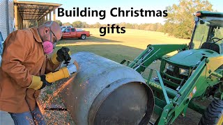 216 Fire rings and pits Building Christmas gifts [upl. by Nerita]