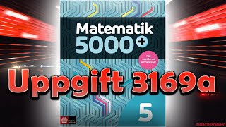 Matematik 5000 5 Uppgift 3169a [upl. by Lafleur]