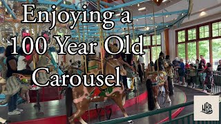 Enjoying a 100 Year Old Carousel 4K 60 FPS [upl. by Oric]