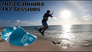 Sessions on the 2023 Cabrinha FX2 [upl. by Woods]