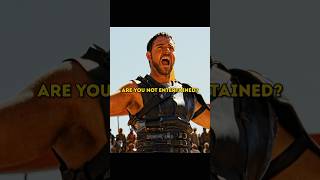 “Are you not entertained”  Gladiator 2000 gladiator shorts movie [upl. by Emmalyn736]