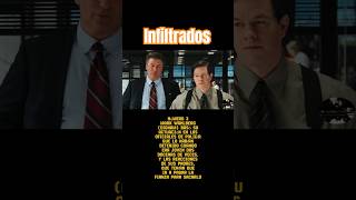 3 datos curiosos de la película Infiltrados qué no sabías [upl. by Yelnik754]