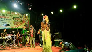 Tangsmi m sangma Live Performamnce Wangala Festival West karbi Anglong [upl. by Annaear849]