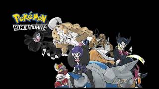 POKÉMON Black amp White  ELITE 4 battle Music [upl. by Nalyak883]