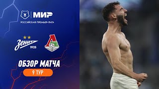 Highlights Zenit vs Lokomotiv  RPL 202324 [upl. by Enerol]