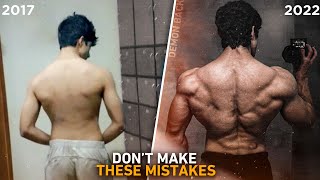 5 BACK Training Mistakes I Made As A Beginner [upl. by Ennybor]