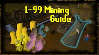 OSRS 199 Mining Guide 2024 100k XP PH  FastestAFKProfitable Methods [upl. by Tiemroth849]