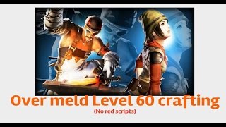 FFXIV  Over melded 60 crafting Gear [upl. by Pegasus]