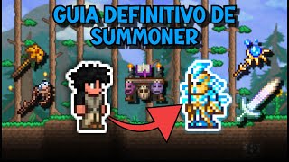 GUIA DE PROGRESSÃO DEFINITIVO DE SUMMONER NO TERRARIA 1449 [upl. by Arratoon]