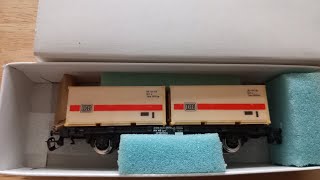 A PSK MODELBOUW CONTAINER WAGON [upl. by Elime615]