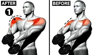 Dumbbell Front Raise to Get Big Shoulder Workout [upl. by Dnaltiak]