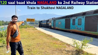 Donyi Polo Express Journey  Train to Shokhuvi NAGALAND after 120 years 😮 [upl. by Wack]