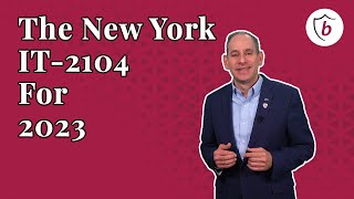 The New York IT2104 For 2023 [upl. by Lister278]