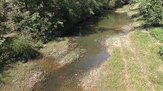 Charette Creek Not Much Water [upl. by Nohsram]