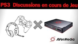 TUTO Comment Enregistrer les Conversations sur PS3 avec lAVerMedia Game Capture HD II C285 [upl. by Weisberg813]