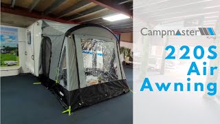 Campmaster King  220S Air Awning [upl. by Nivrag259]