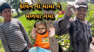 Aaje to Gaya Kevin na mama na Malva  આજે તો ગયા કેવીન ના મામા ને મળવા [upl. by Cony]