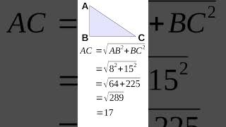 pythagorastheorem maths Trianlge [upl. by Aydin]