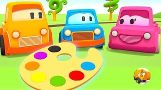 Videos educativos infantil  Coches inteligentes aprenden los colores [upl. by Lewej230]