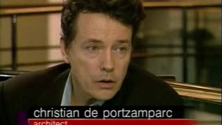 Christian De Portzamparc interview 2000 [upl. by Nus]