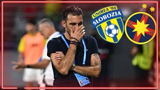 Elias Charalambous EXPLICATII dupa STARTUL DEZAMAGITOR de campionat  Unirea Slobozia  FCSB 22 [upl. by Tann]