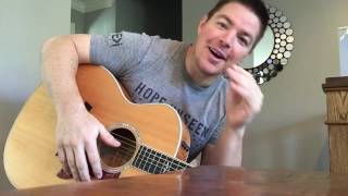 God Your Mama and Me  FGL ft Backstreet Boys  Beginner Guitar Lesson [upl. by Carlstrom]