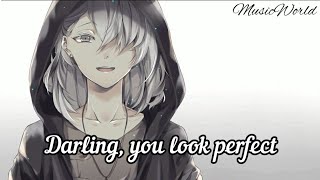 Nightcore  Perfect  Ed Sheeran  Lyrics [upl. by Ennaerb688]