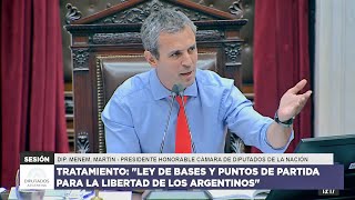 🇦🇷 SESIÓN ESPECIAL 1 de febrero 2024  Diputados Argentina  Ley de Bases  día 2 [upl. by Ydnamron279]