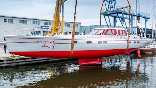 Launch of the second Pelagic 77 Amundsen [upl. by Essined587]