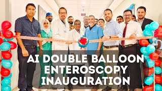 NMC Royal Khalifa City endoscopy unit upgraded by AI double balloon enteroscopy [upl. by Ahnavas197]