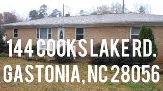 144 Cooks Lake Rd Gastonia NC 28056 [upl. by Aydiv186]