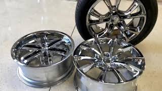 Wheels Chrome Types  Hexavalent l Trivalent PVD  Chrome Plating Rims [upl. by Iturhs]