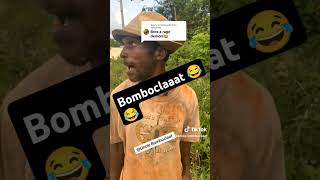 BOMBOCLAAT 🤣🤣😜😜africanking fashion reals tiktok comedy smartphone jamaica [upl. by Ruder]