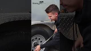 The BEST way to Torque Your Trailer Lug Nuts shorts trailerrepair trailerservice diy trailer [upl. by Ytsanyd72]